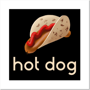 Hot Dog! Posters and Art